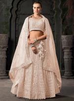 Premium Net Chiku Bridal Wear Zarkan Work Lehenga Choli